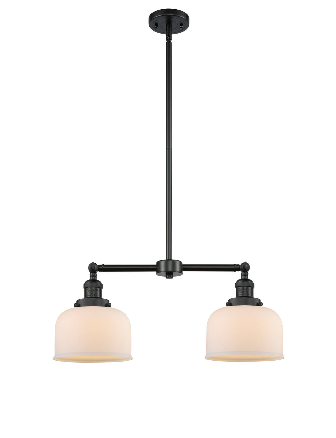Innovations Franklin Restoration 209-BK-G71 Chandelier Light - Matte Black