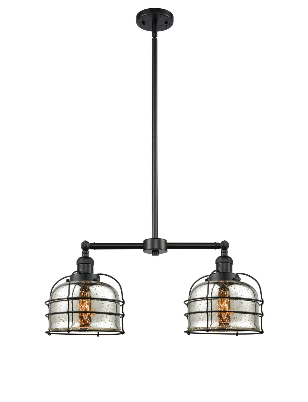 Innovations Franklin Restoration 209-BK-G78-CE Chandelier Light - Matte Black