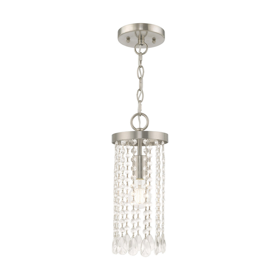 Livex Elizabeth 51062-91 Pendant Light - Brushed Nickel