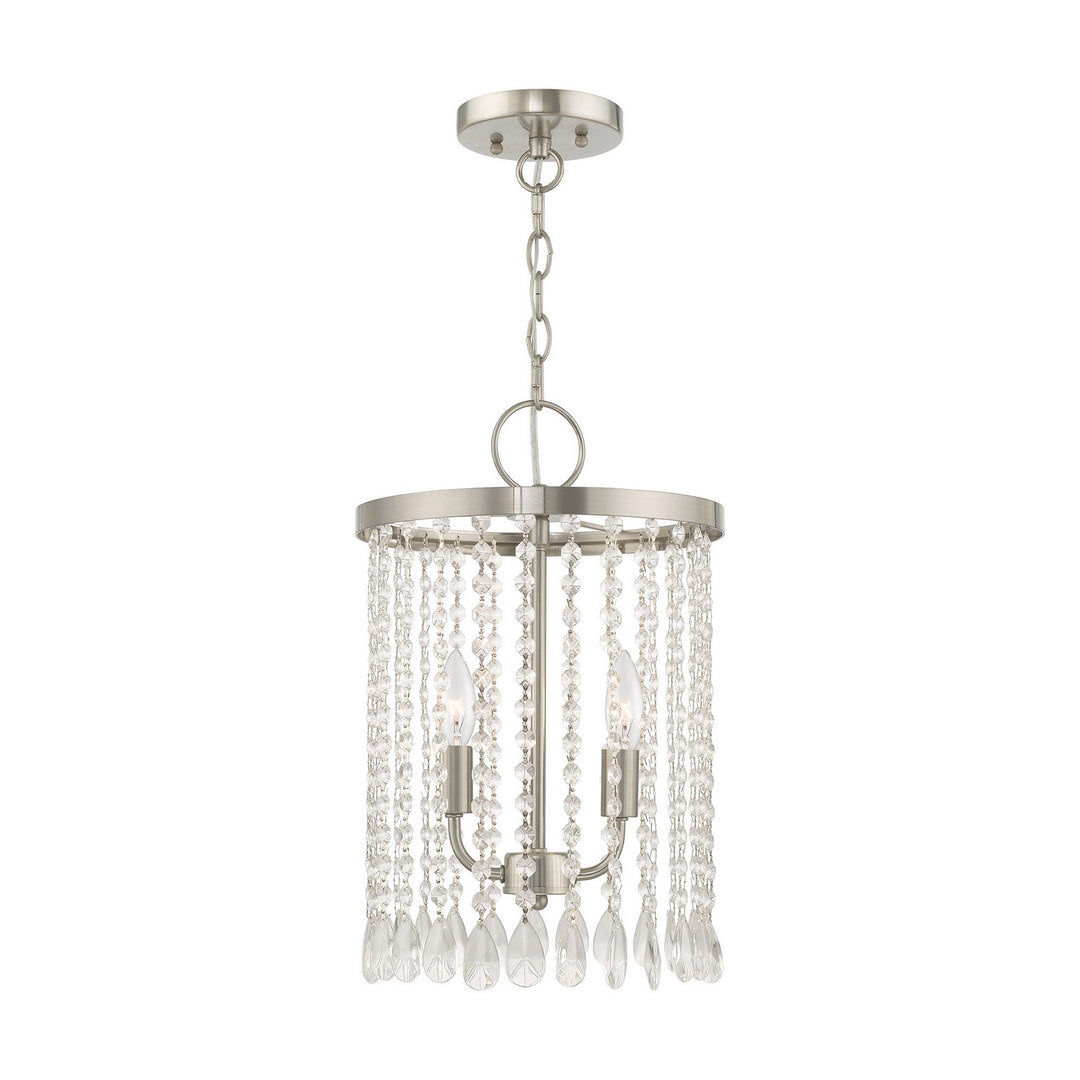 Livex Elizabeth 51063-91 Pendant Light - Brushed Nickel