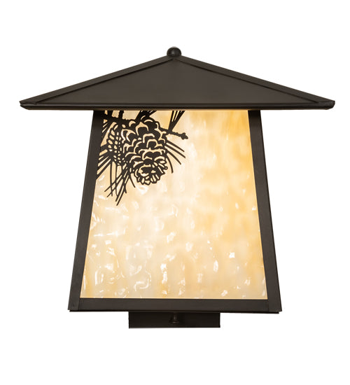 Meyda Tiffany Lighting 93336 Stillwater One Light Deck Light Outdoor Bronze / Dark