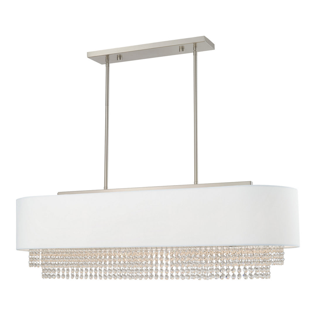 Livex Carlisle 51126-91 Pendant Light - Brushed Nickel
