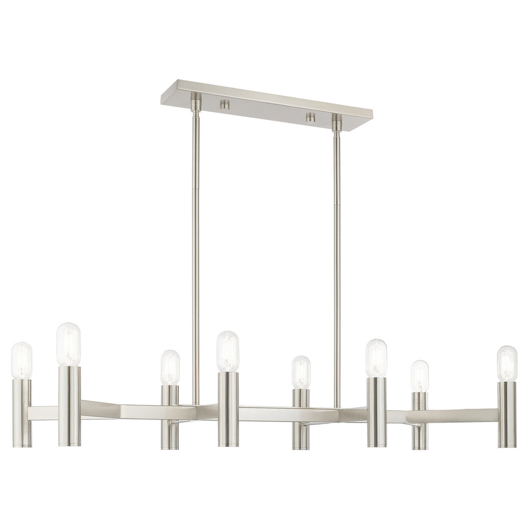 Livex Copenhagen 51138-91 Pendant Light - Brushed Nickel
