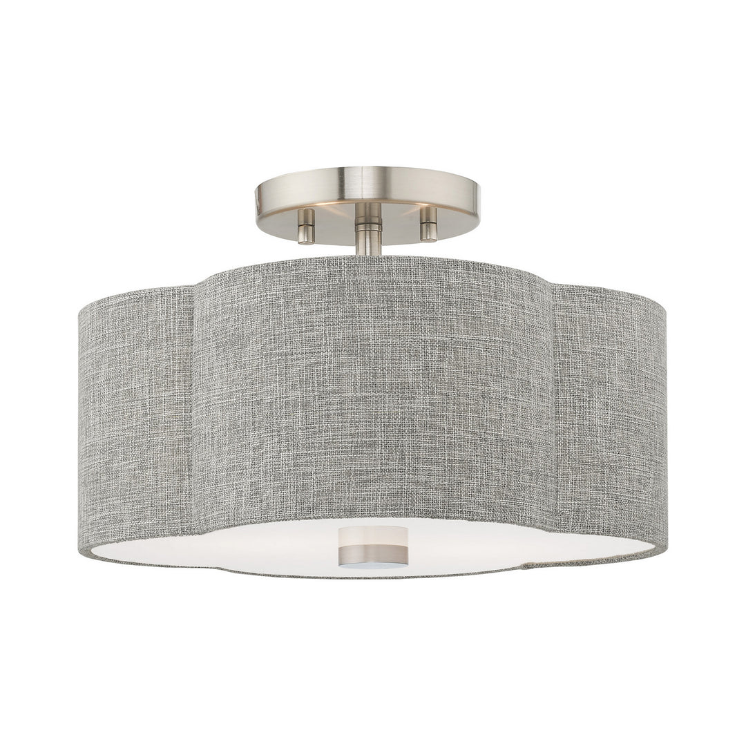 Livex Kalmar 51362-91 Ceiling Light - Brushed Nickel