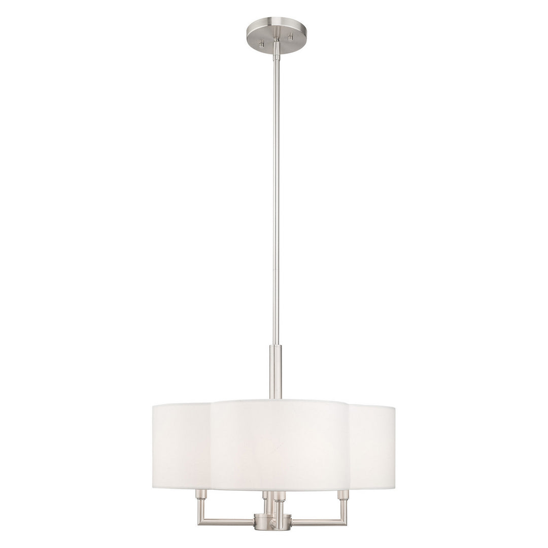 Livex Chelsea 51924-91 Chandelier Light - Brushed Nickel