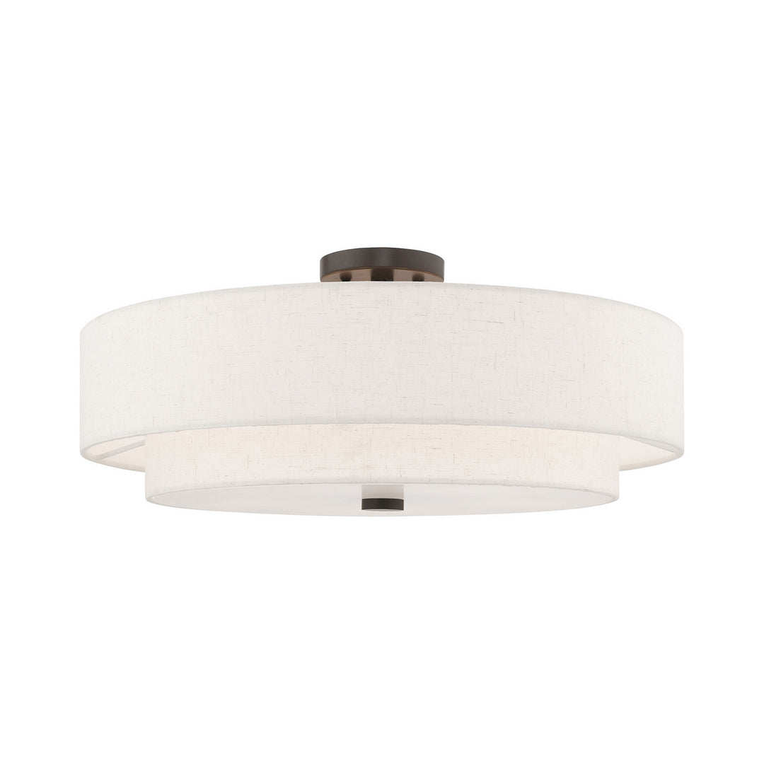 Livex Monroe 52139-92 Ceiling Light - English Bronze