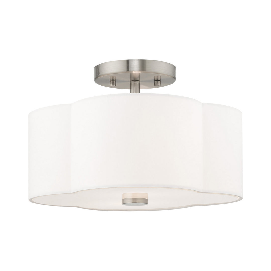 Livex Chelsea 52152-91 Ceiling Light - Brushed Nickel