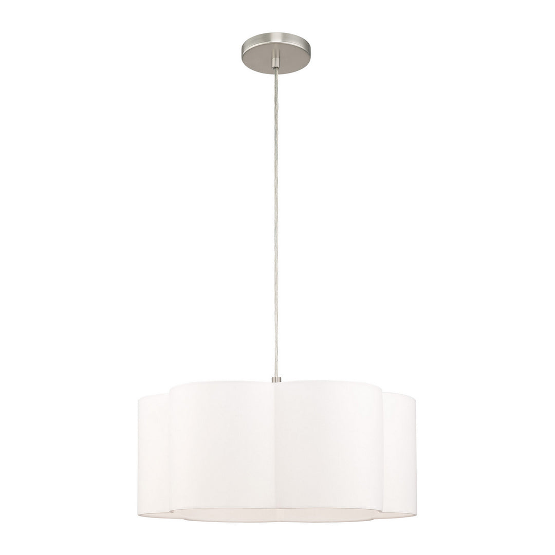 Livex Chelsea 52155-91 Pendant Light - Brushed Nickel