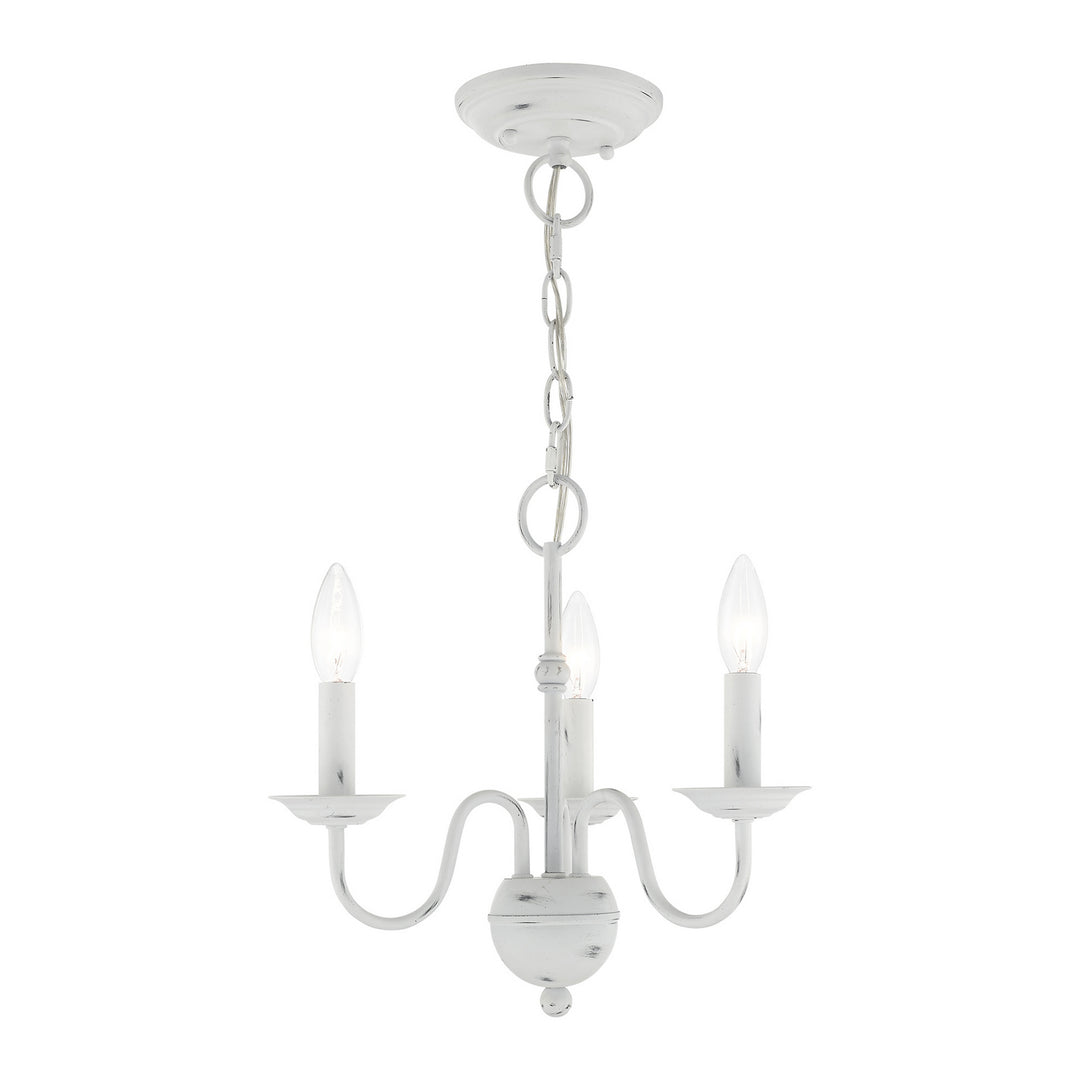 Livex Windsor 52163-60 Chandelier Light - Antique White