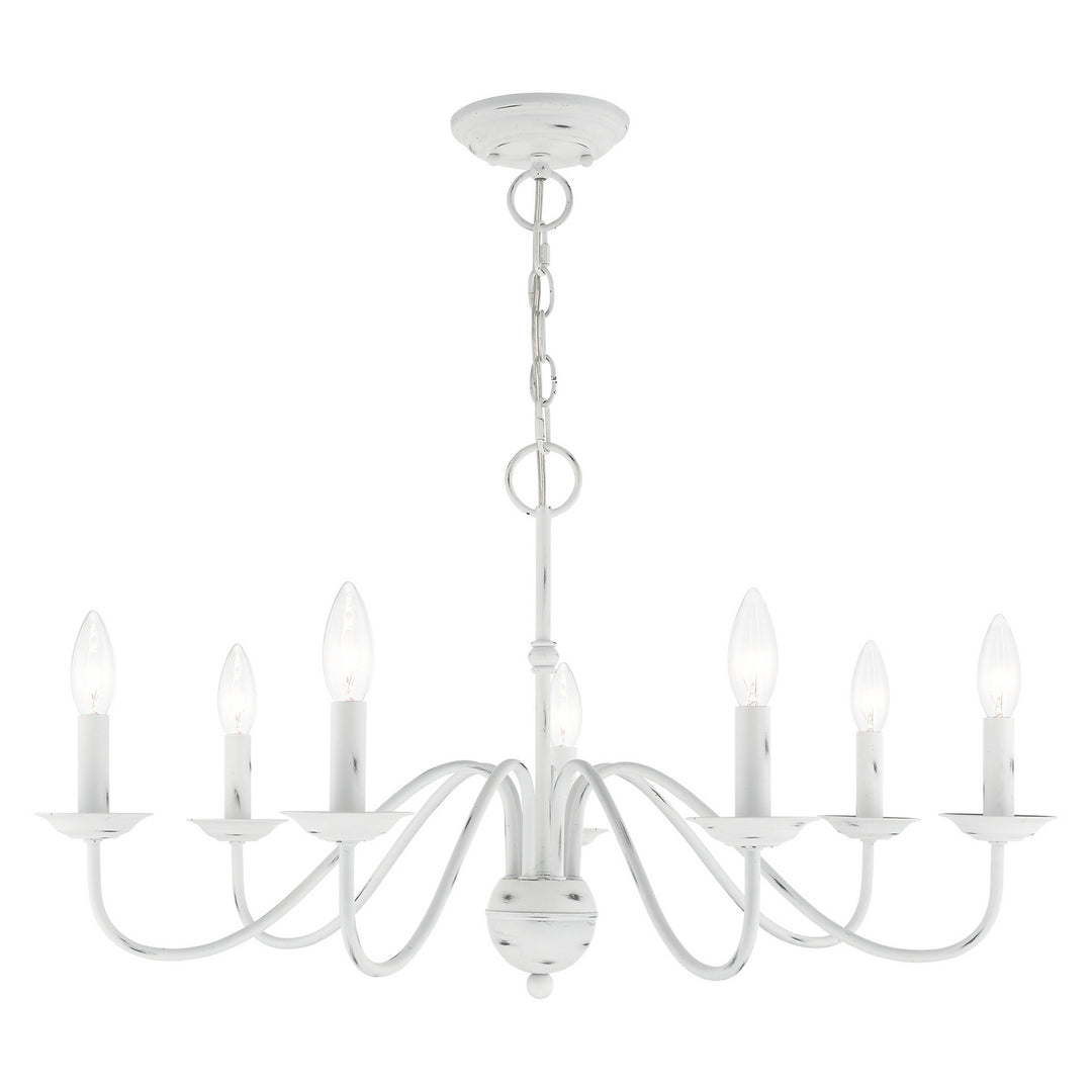 Livex Windsor 52167-60 Chandelier Light - Antique White