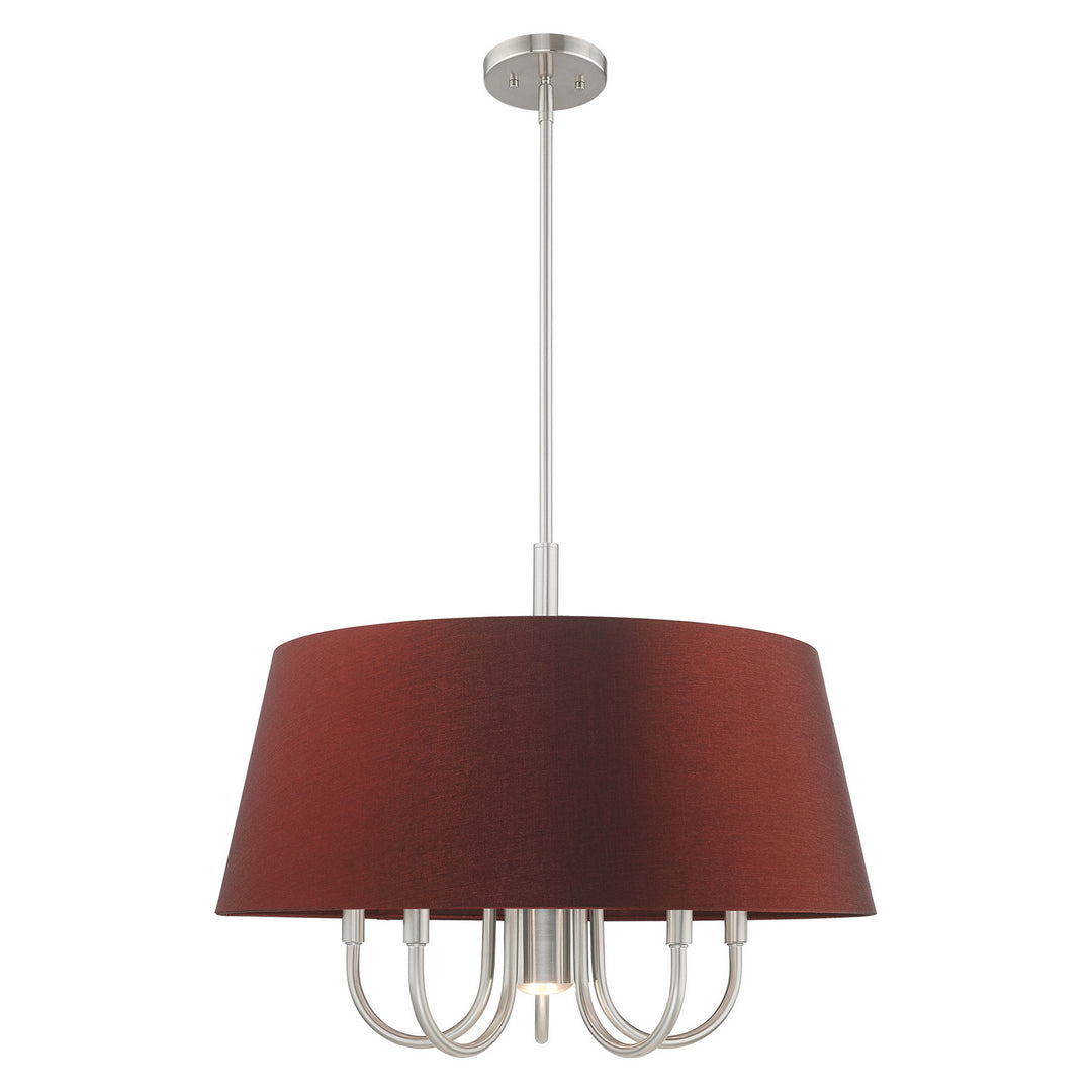 Livex Belclaire 52905-91 Chandelier Light - Brushed Nickel