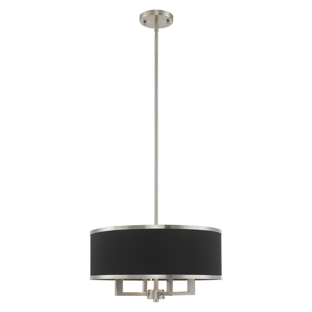 Livex Park Ridge 60404-91 Chandelier Light - Brushed Nickel