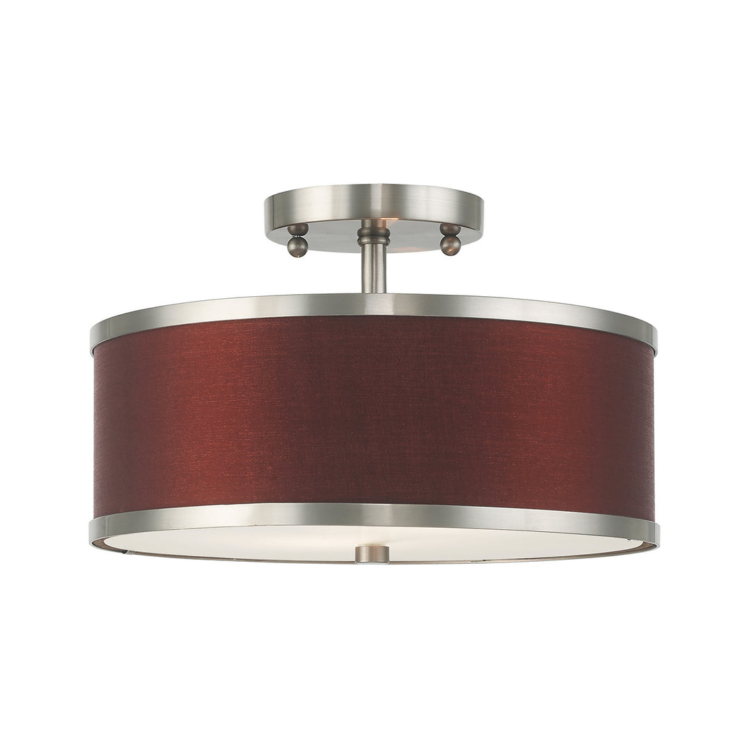 Livex Park Ridge 60412-91 Ceiling Light - Brushed Nickel