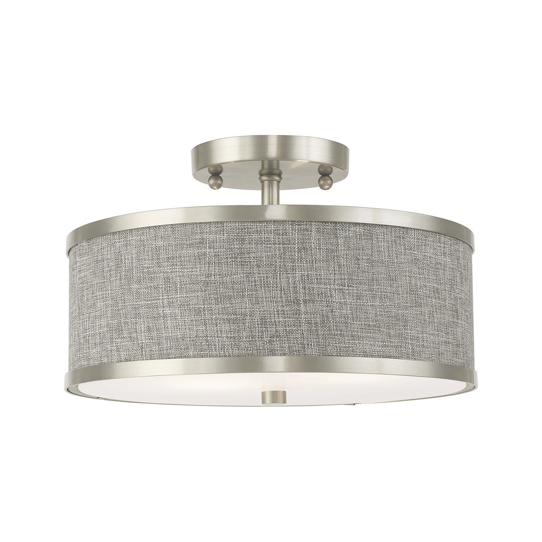 Livex Park Ridge 60422-91 Ceiling Light - Brushed Nickel