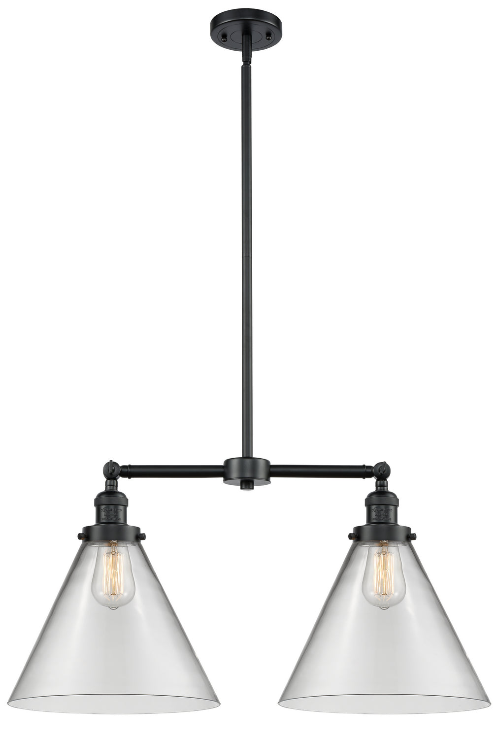 Innovations Franklin Restoration 209-OB-G42-L-LED Chandelier Light - Oil Rubbed Bronze