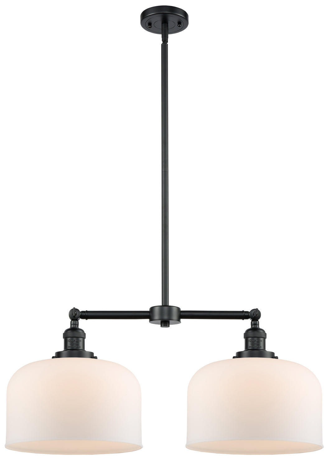 Innovations Franklin Restoration 209-OB-G71-L-LED Chandelier Light - Oil Rubbed Bronze