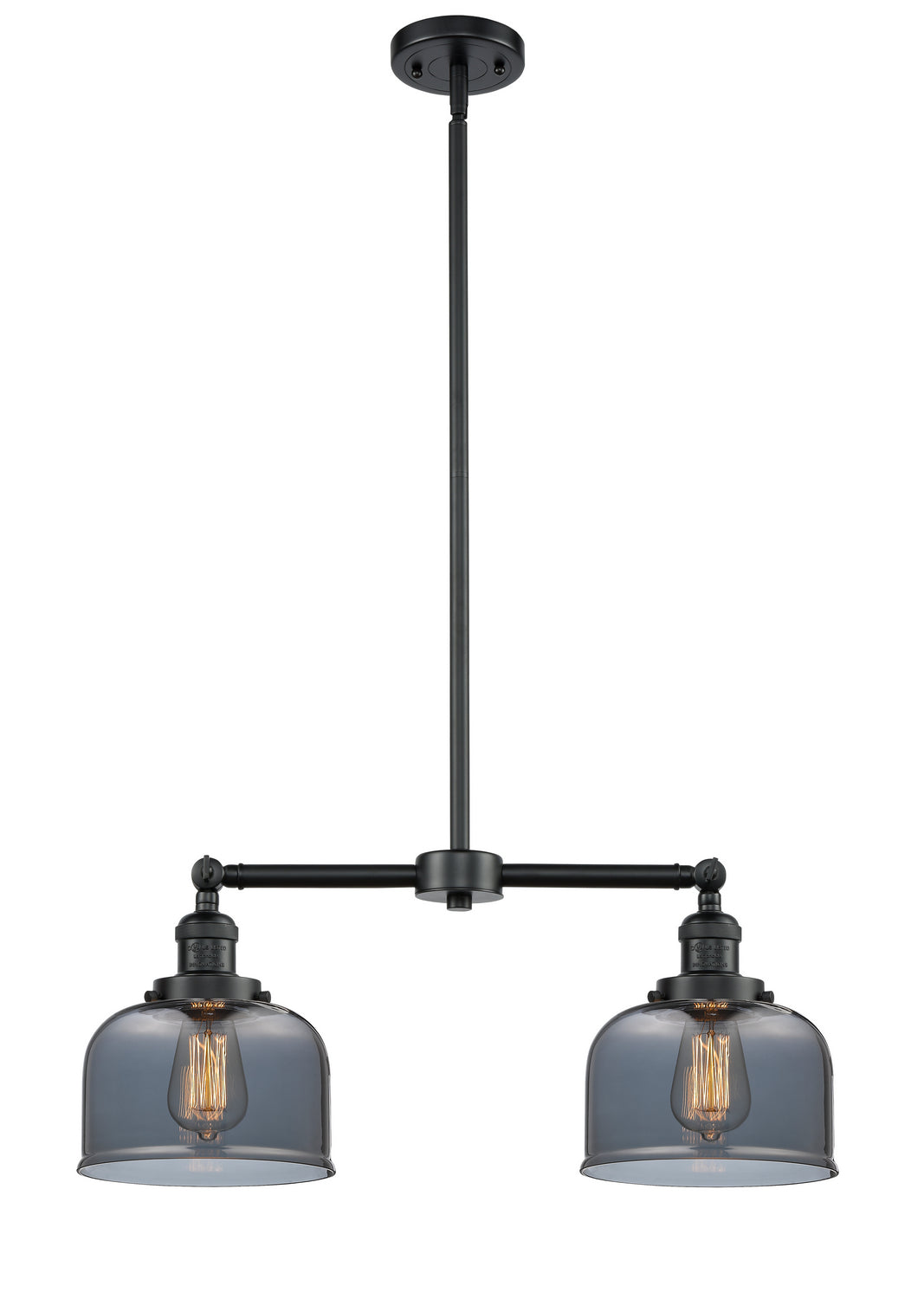 Innovations Franklin Restoration 209-OB-G73-LED Chandelier Light - Oil Rubbed Bronze