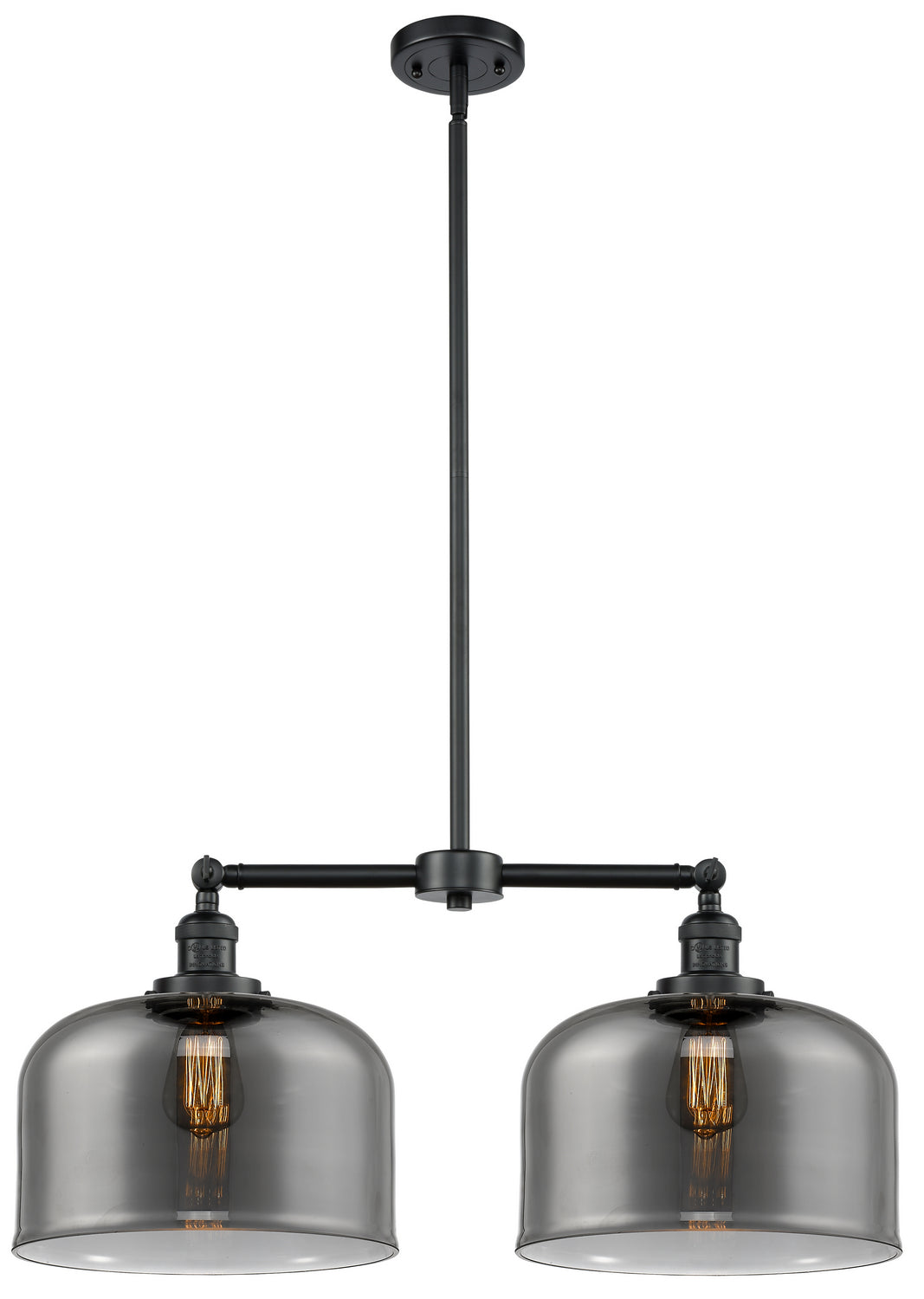 Innovations Franklin Restoration 209-OB-G73-L-LED Chandelier Light - Oil Rubbed Bronze