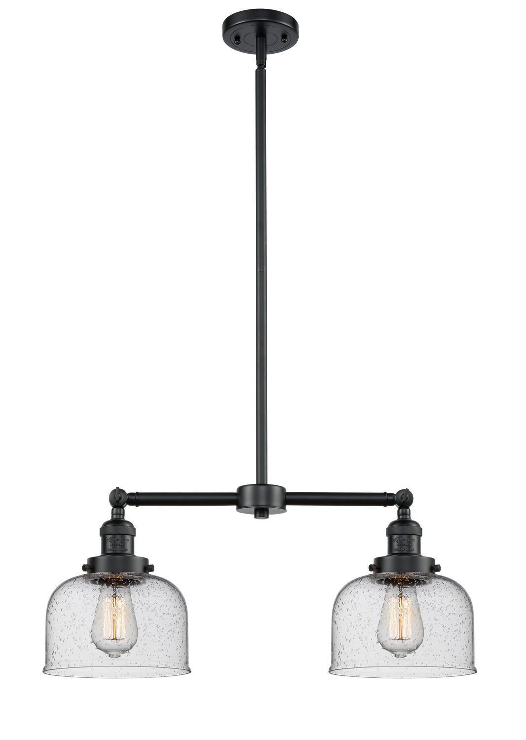 Innovations Franklin Restoration 209-OB-G74-LED Chandelier Light - Oil Rubbed Bronze