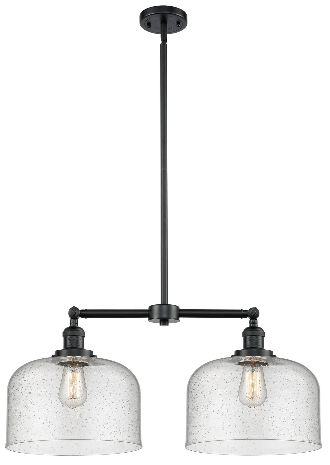 Innovations Franklin Restoration 209-OB-G74-L-LED Chandelier Light - Oil Rubbed Bronze