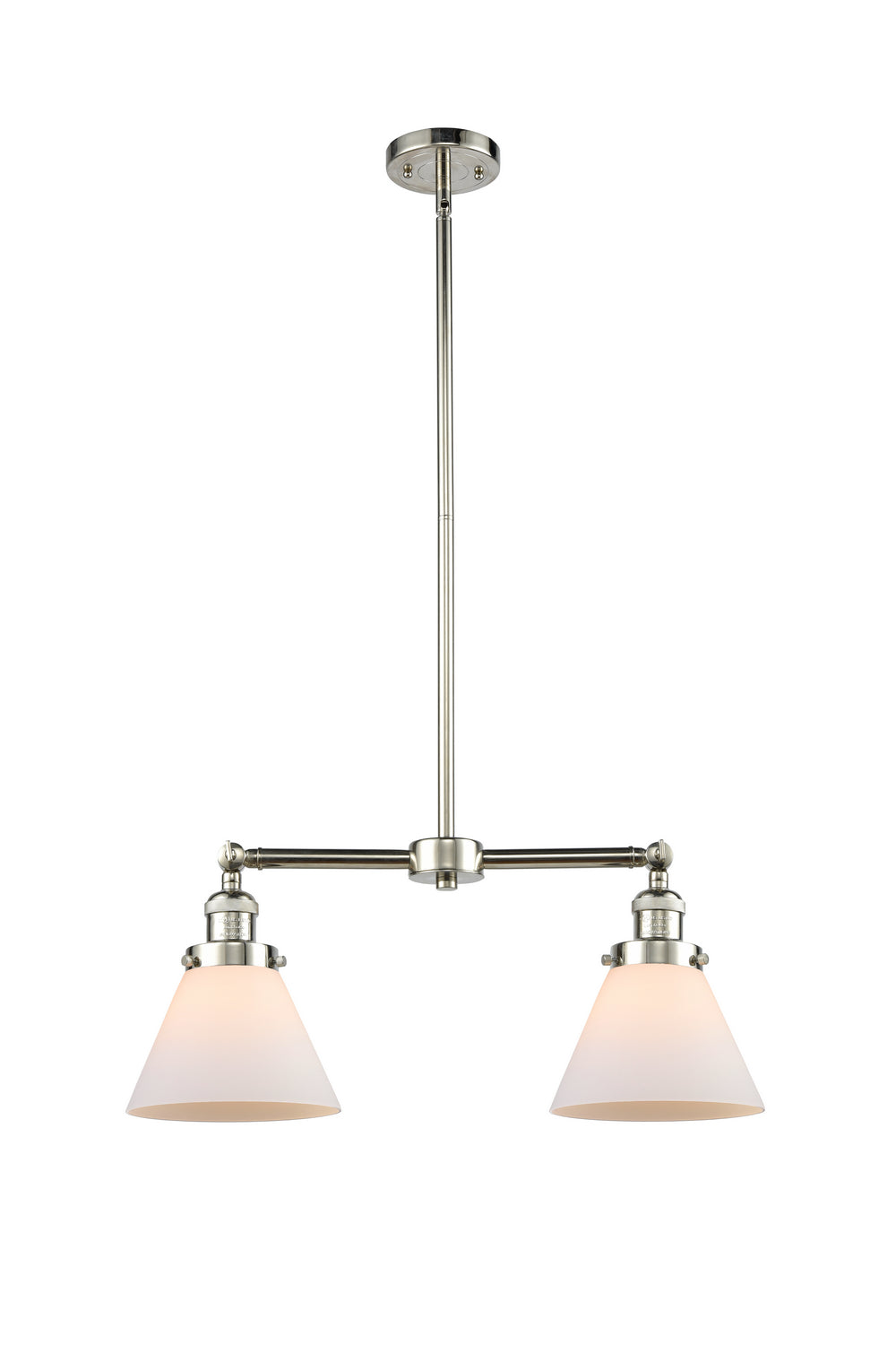 Innovations Franklin Restoration 209-PN-G41 Chandelier Light - Polished Nickel
