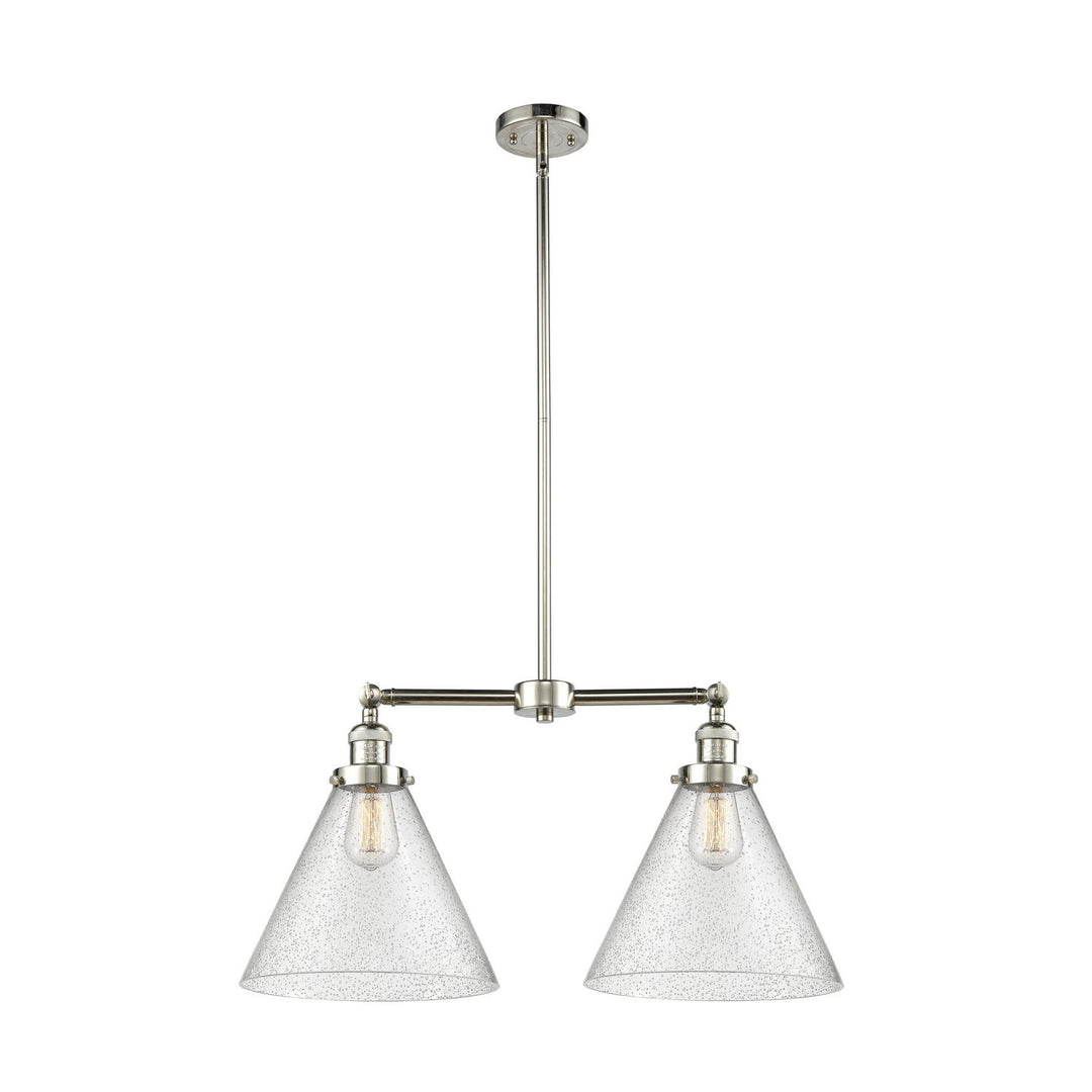 Innovations Franklin Restoration 209-PN-G44-L-LED Chandelier Light - Polished Nickel