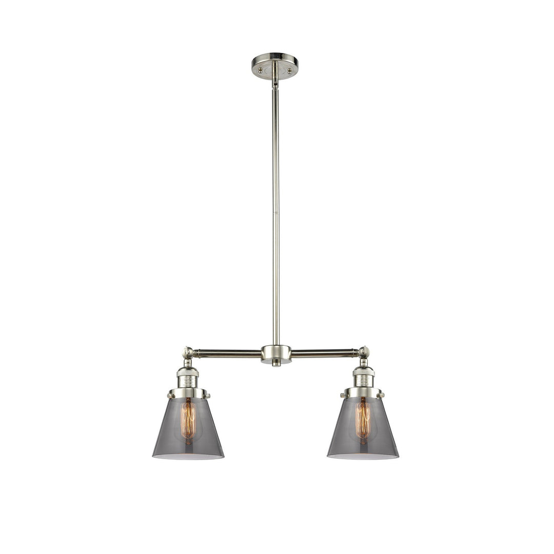 Innovations Franklin Restoration 209-PN-G63 Chandelier Light - Polished Nickel