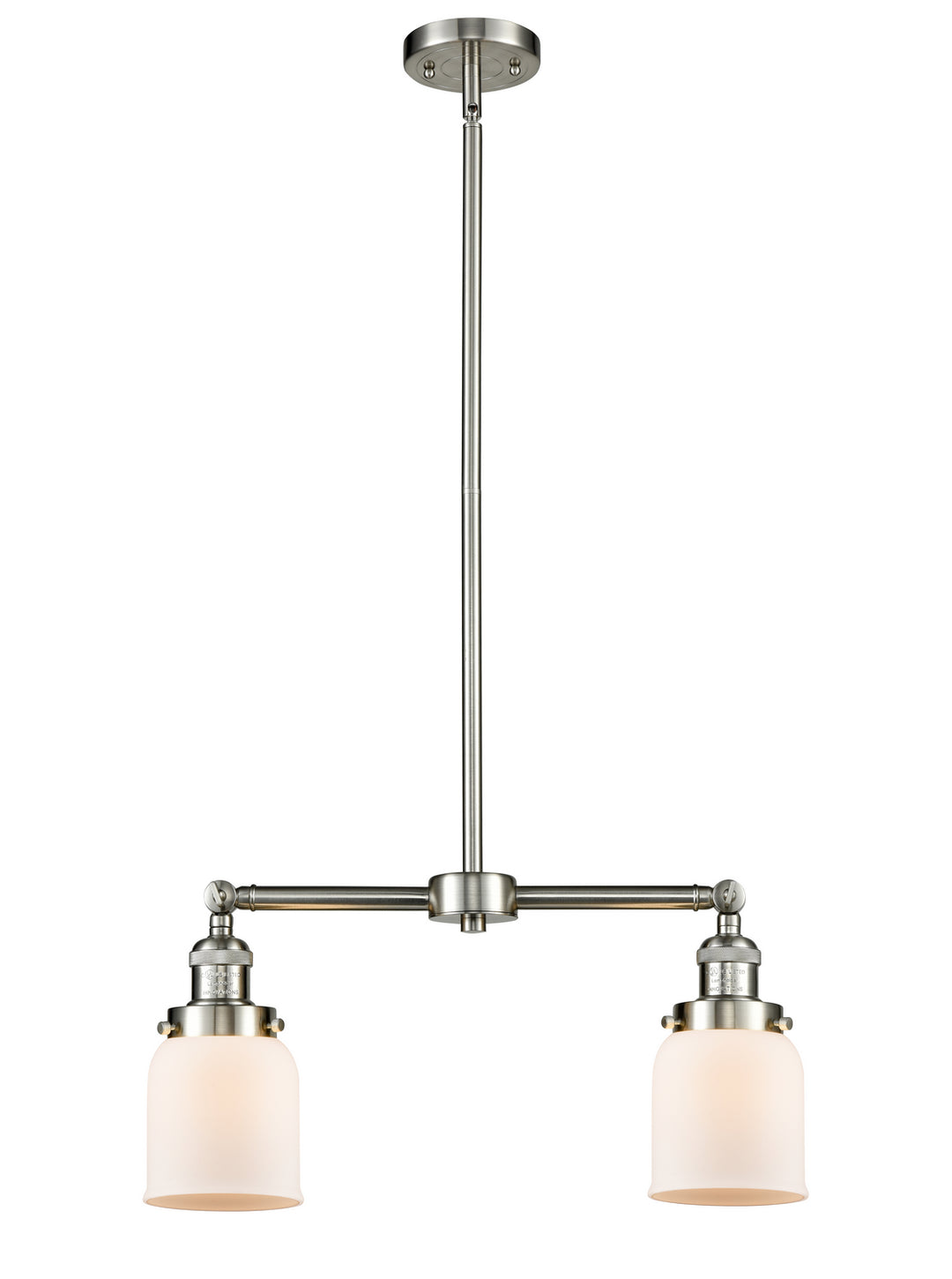 Innovations Franklin Restoration 209-SN-G51-LED Chandelier Light - Brushed Satin Nickel