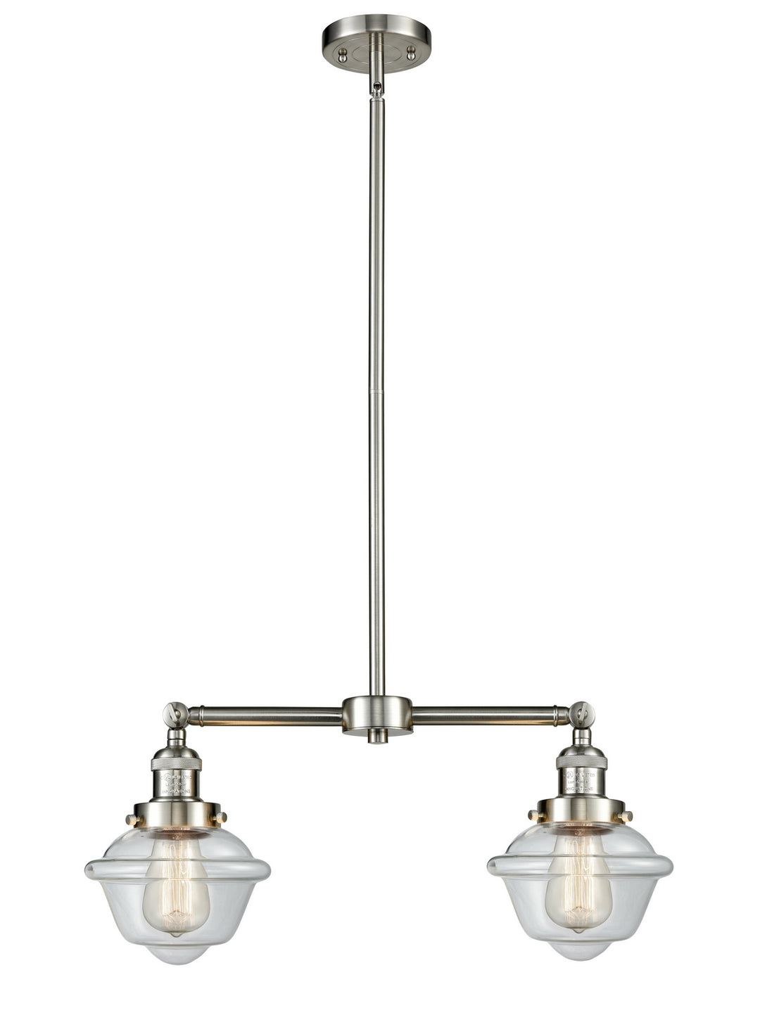 Innovations Franklin Restoration 209-SN-G532 Chandelier Light - Brushed Satin Nickel