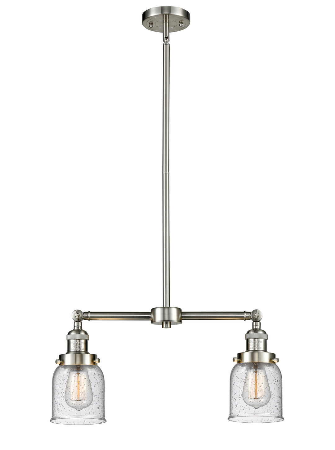 Innovations Franklin Restoration 209-SN-G54-LED Chandelier Light - Brushed Satin Nickel