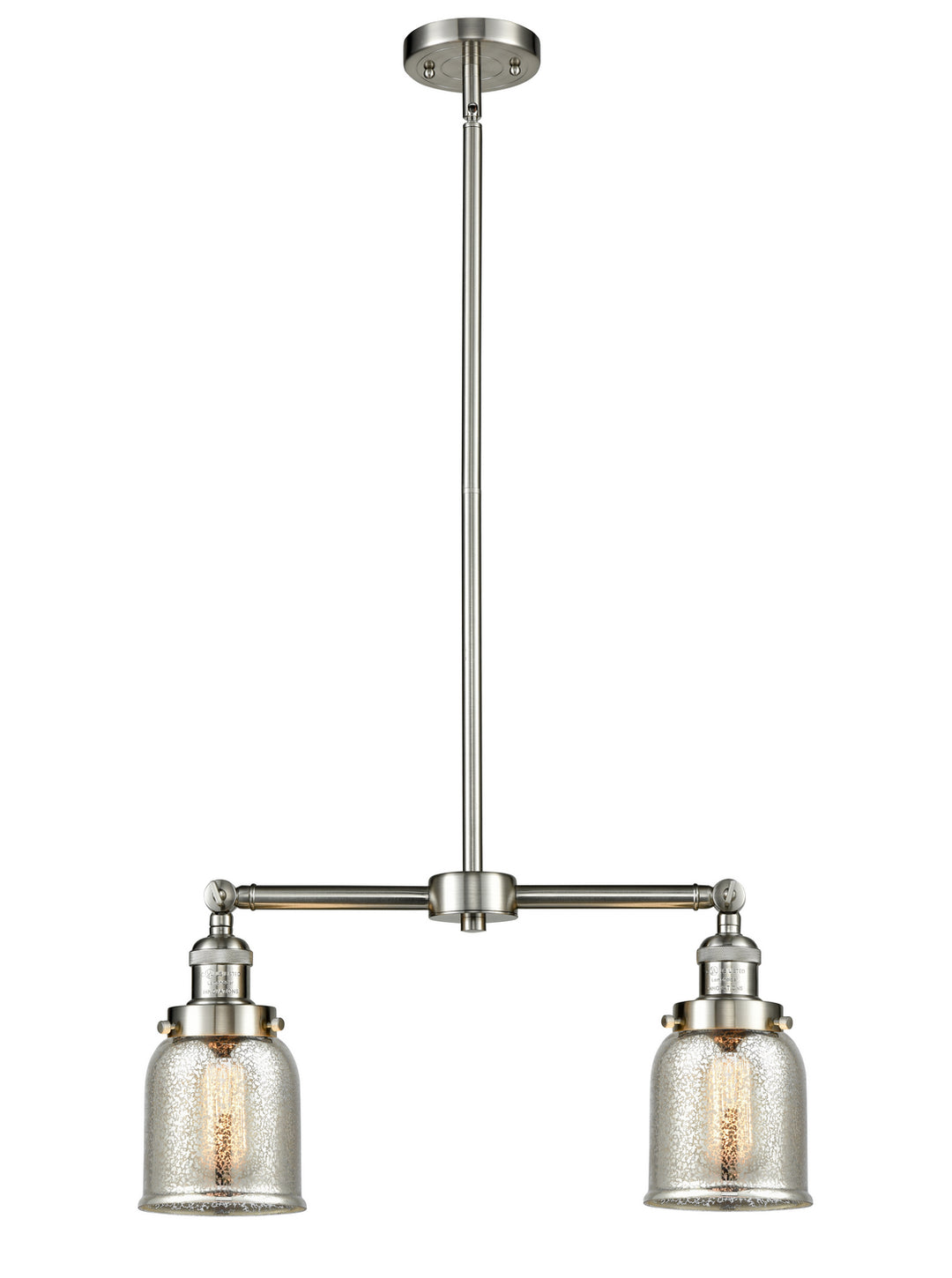 Innovations Franklin Restoration 209-SN-G58 Chandelier Light - Brushed Satin Nickel