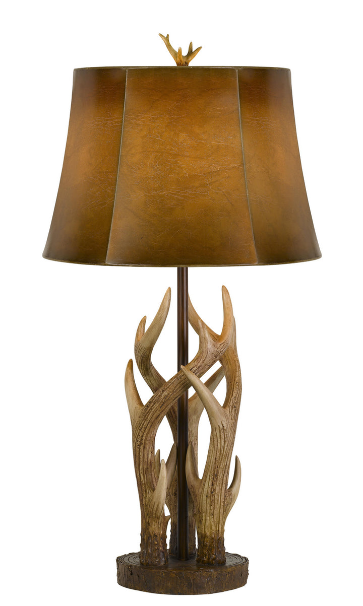 Cal Lighting BO-2805TB Darby One Light Table Lamp Lamp Bronze / Dark