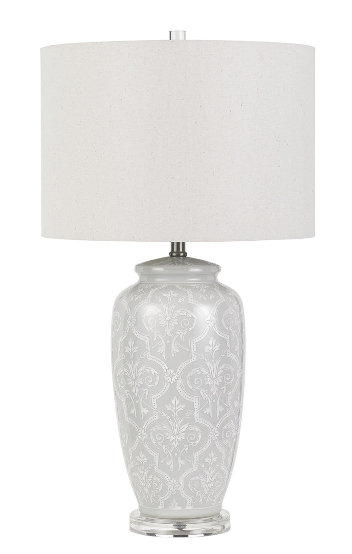 Cal Lighting BO-2828TB Corato One Light Table Lamp Lamp White