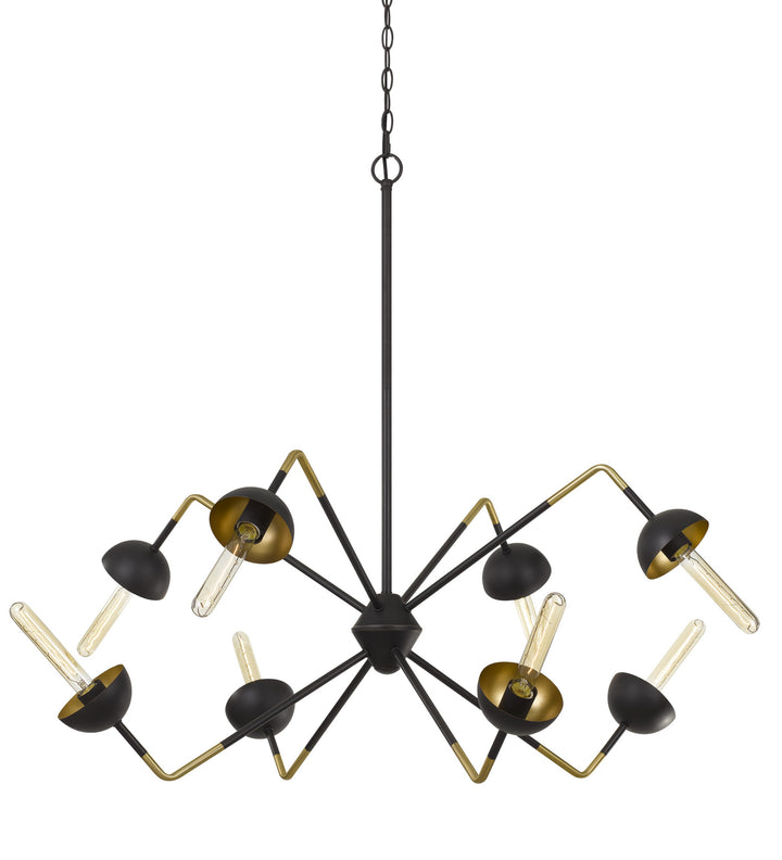 Cal Ravenna FX-3697-8 Chandelier Light - Black Smith