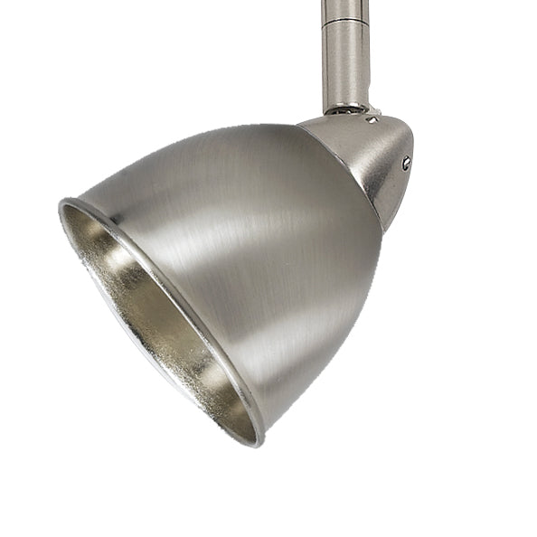 Cal Lighting HT-954-BS/CBS Serpentine Track One Light Track Fixture Track Light Pewter, Nickel, Silver