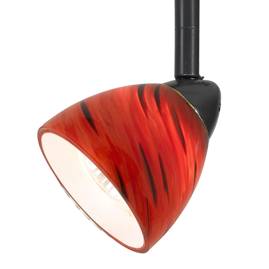 Cal Lighting HT-954-DB/RDS Serpentine Track One Light Track Fixture Track Light Bronze / Dark