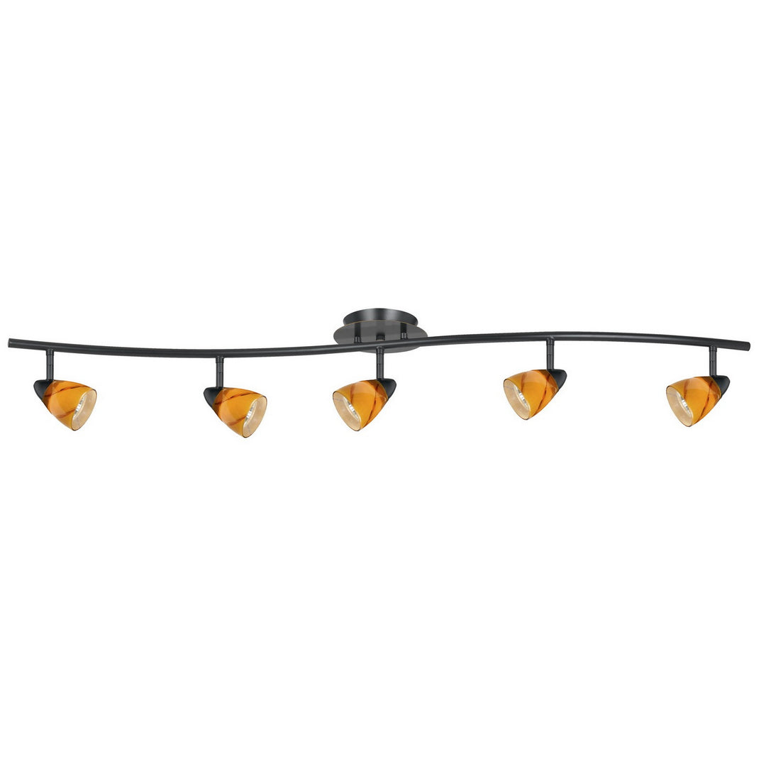 Cal Serpentine SL-954-5-DB/YES Ceiling Light - Dark Bronze