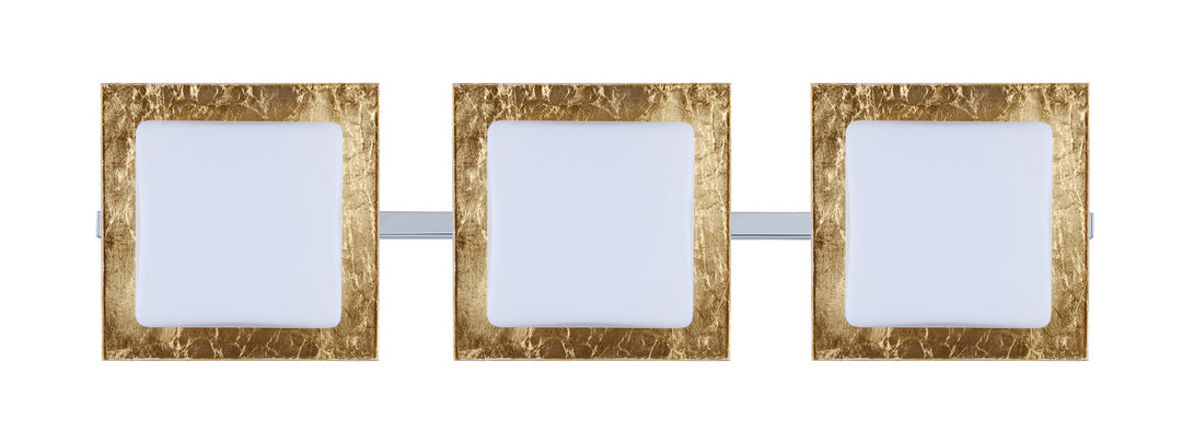 Besa Alex 3WS-7735GF-CR Bath Vanity Light 23 in. wide - Chrome