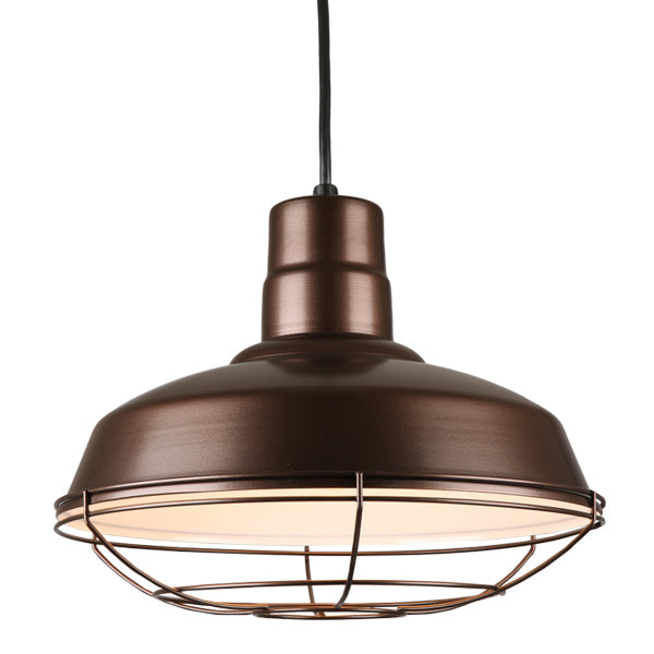 Hi Lite Warehouse H-QSN15114-C-145/QSNWGR-14``-145 Pendant Light - Oil Rubbed Bronze