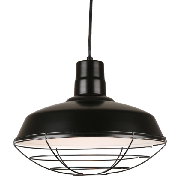 Hi Lite Warehouse H-QSN15116-C-91/QSNWGR-16``-91 Pendant Light - Black