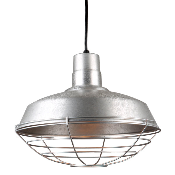 Hi Lite Warehouse H-QSN15116-C-96/QSNWGR-16``-96 Pendant Light - Galvanized