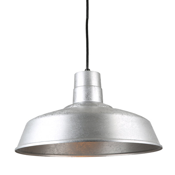 Hi Lite Warehouse H-QSN15118-C-96 Pendant Light - Galvanized