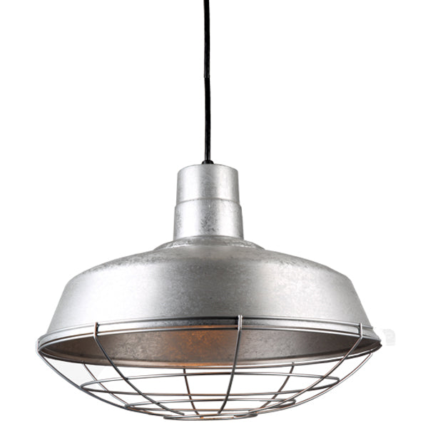 Hi Lite Warehouse H-QSN15118-C-96/QSNWGR-18``-96 Pendant Light - Galvanized