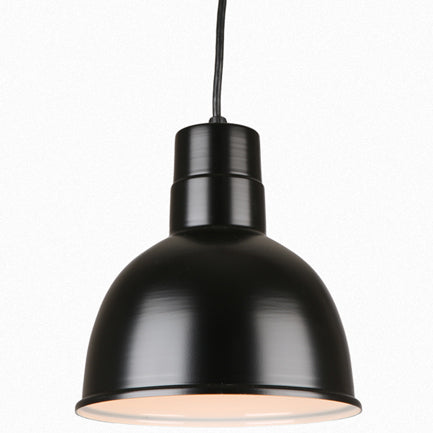 Hi Lite Deep Bowl Shade H-QSN16110-C-91 Pendant Light - Black