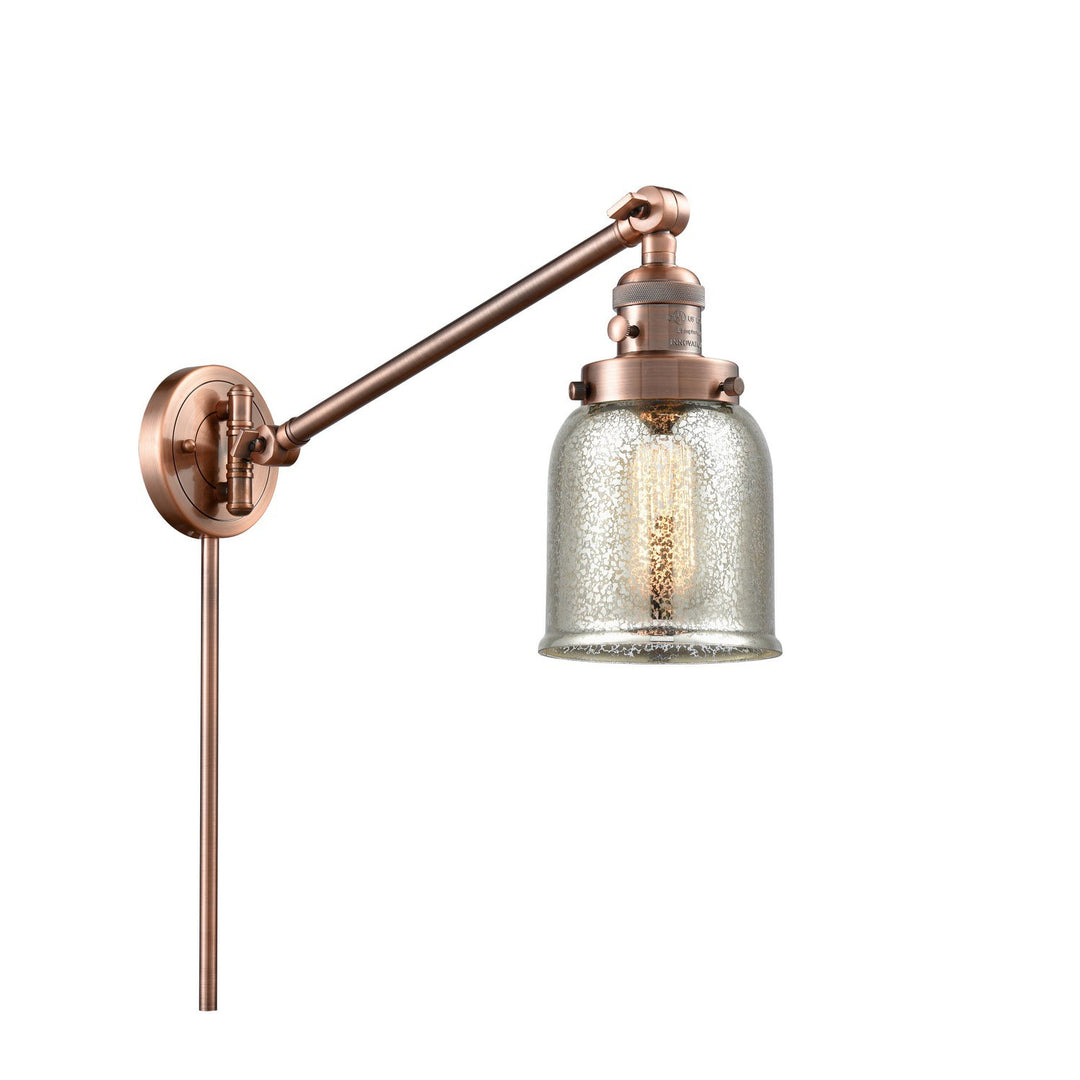 Innovations Lighting 237-AC-G58-LED  Franklin Restoration Lamp Antique Copper