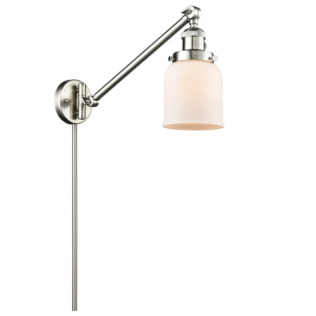 Innovations Lighting 237-SN-G51-LED  Franklin Restoration Lamp Brushed Satin Nickel