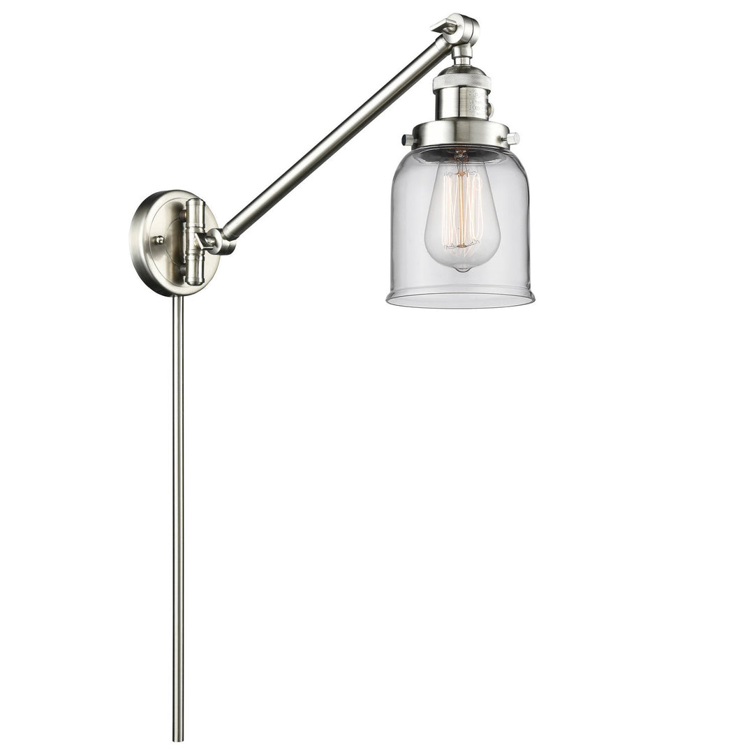 Innovations Lighting 237-SN-G52-LED  Franklin Restoration Lamp Brushed Satin Nickel