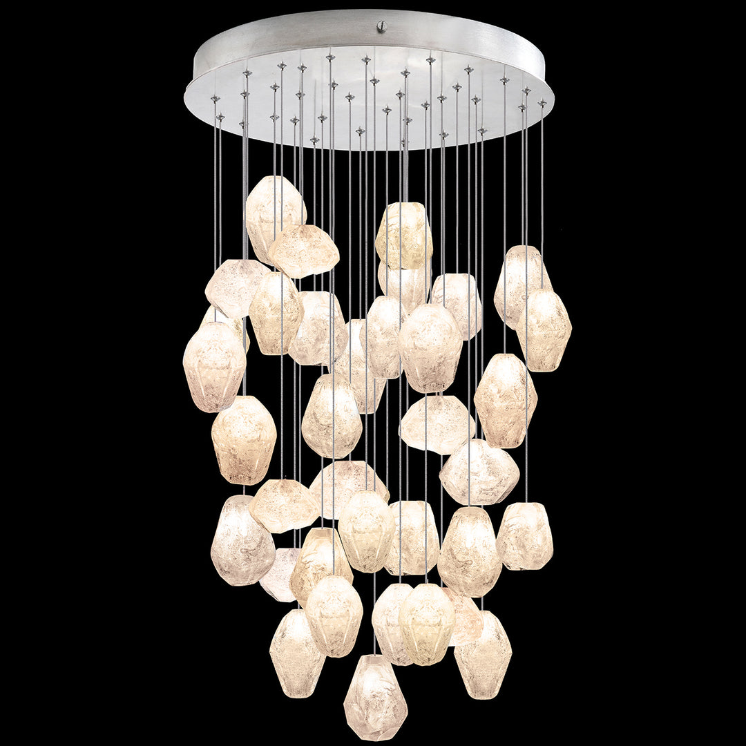 Fine Art Natural Inspirations 853440-14LD Chandelier Light - Silver