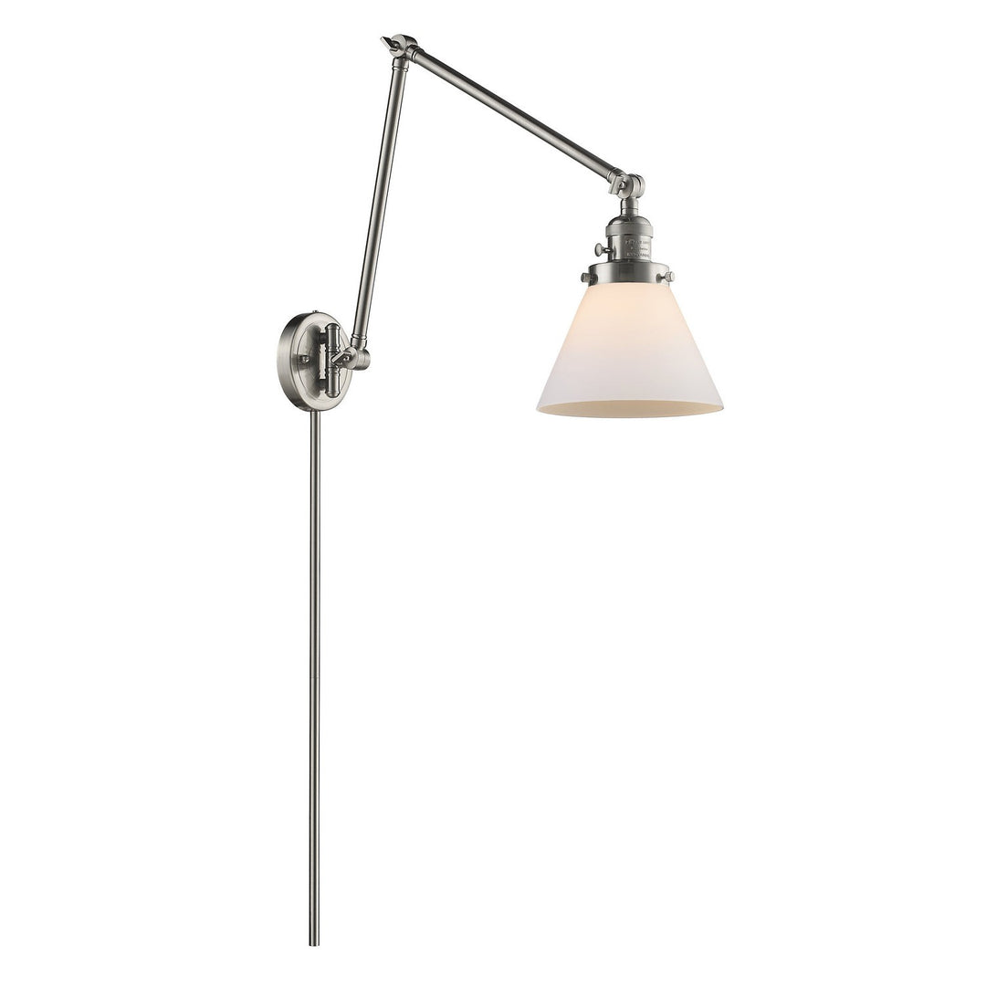 Innovations Lighting 238-SN-G41-LED  Franklin Restoration Lamp Brushed Satin Nickel