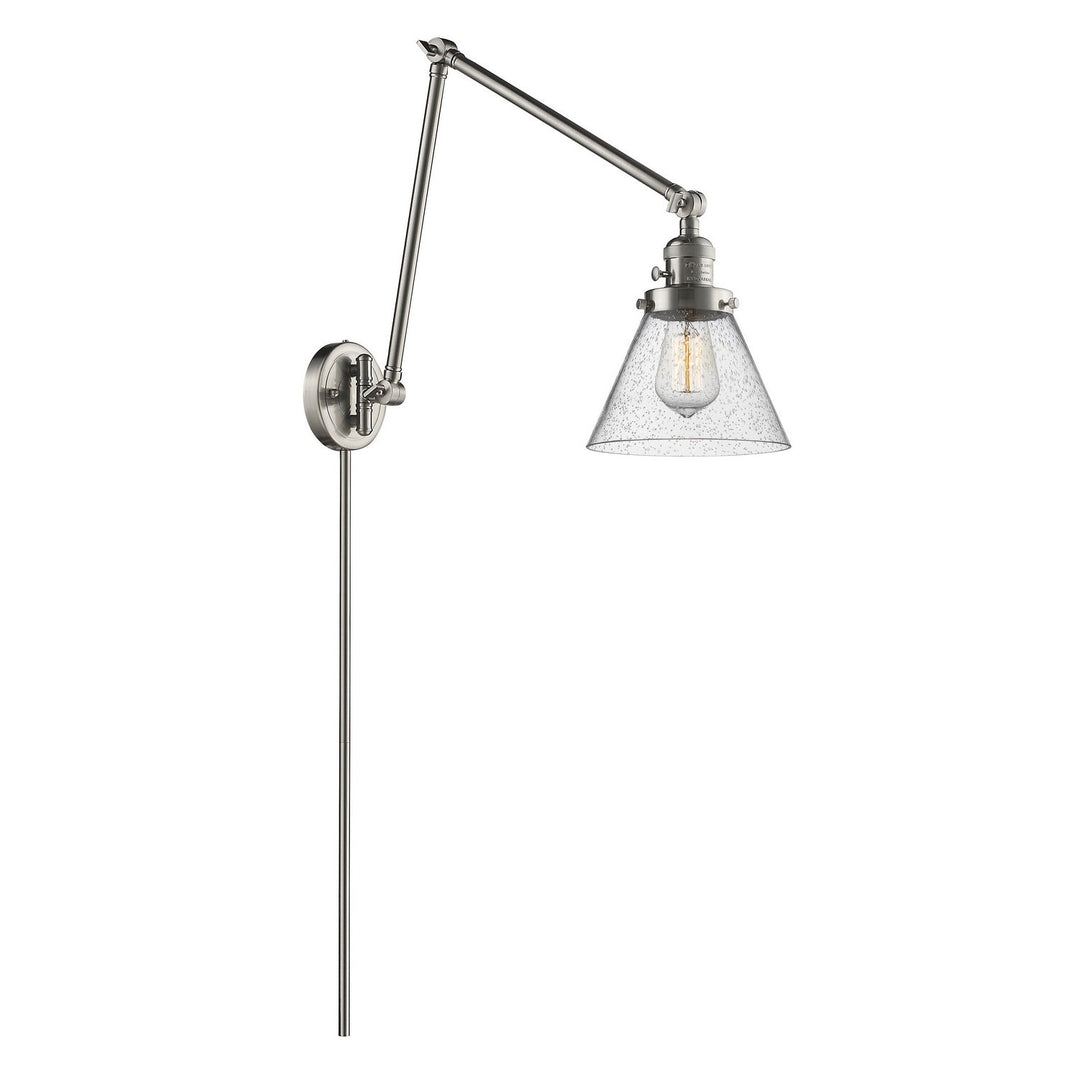 Innovations Lighting 238-SN-G44  Franklin Restoration Lamp Brushed Satin Nickel